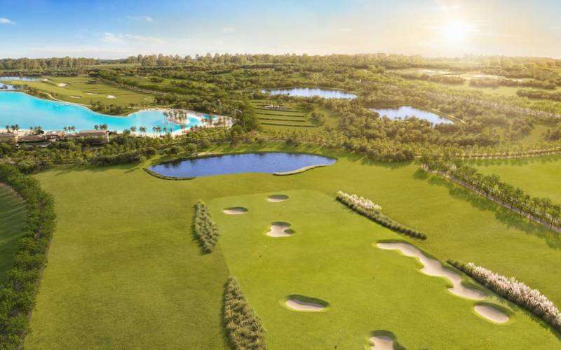 Heritage Riviera, lotes debruçados no golfe