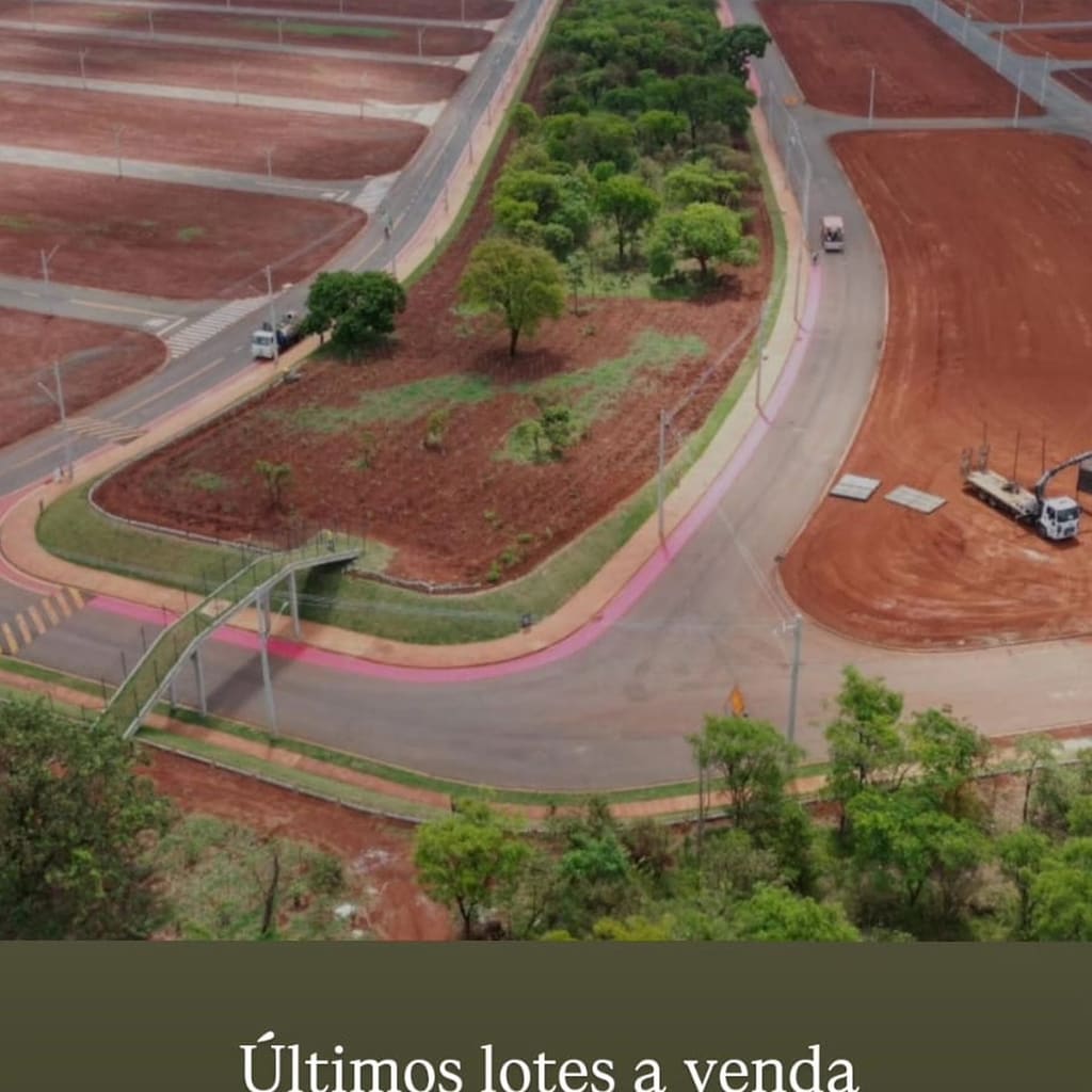 Área verde e acesso do Portal Ville