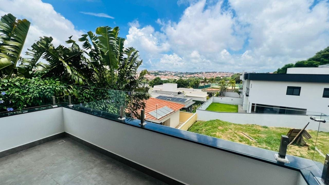 Terraço com vista para a cidade
